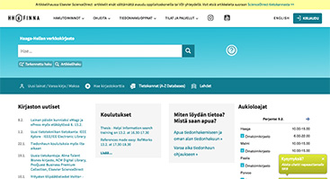 haaga-helia.finna.fi screenshot